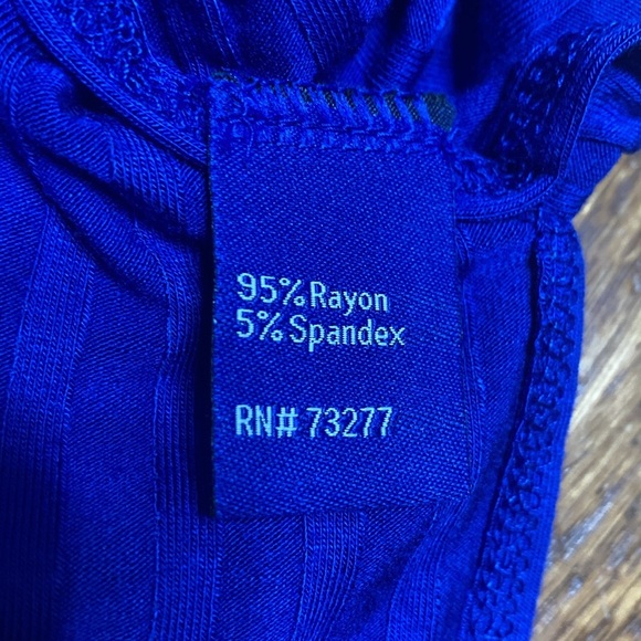 APT. 9 super soft blue flowy tunic top size S NWT - Picture 7 of 7